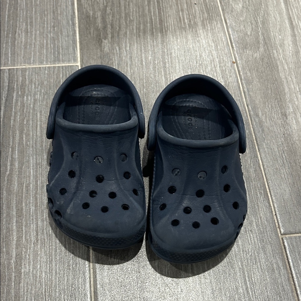 CROCS Kids Navy Water Shoes